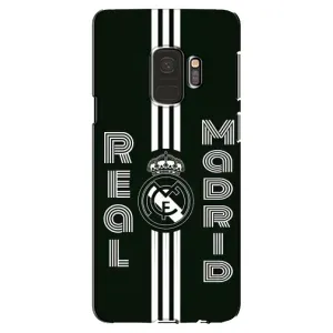 ФК Реал Мадрид чохли для Samsung Galaxy S9, G960 (AlphaPrint) (чорно білий Реал)