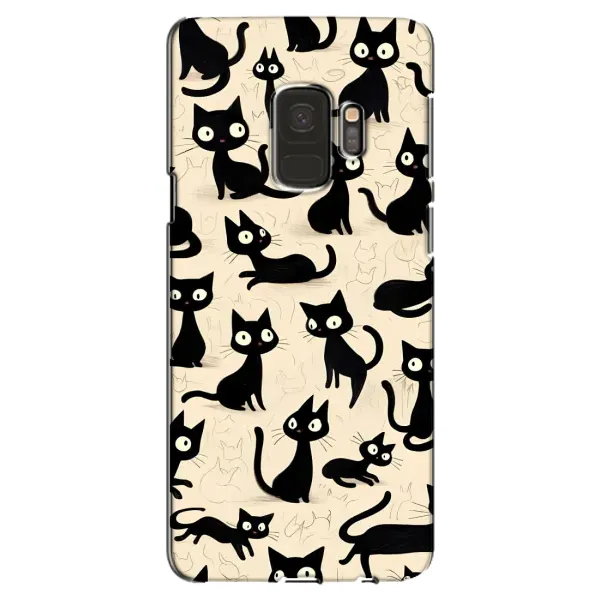 Чохол з принтом «Чорні коти» для Samsung Galaxy S9 (G960) Чохол з принтом «Чорні коти» для Samsung Galaxy S9 (G960)