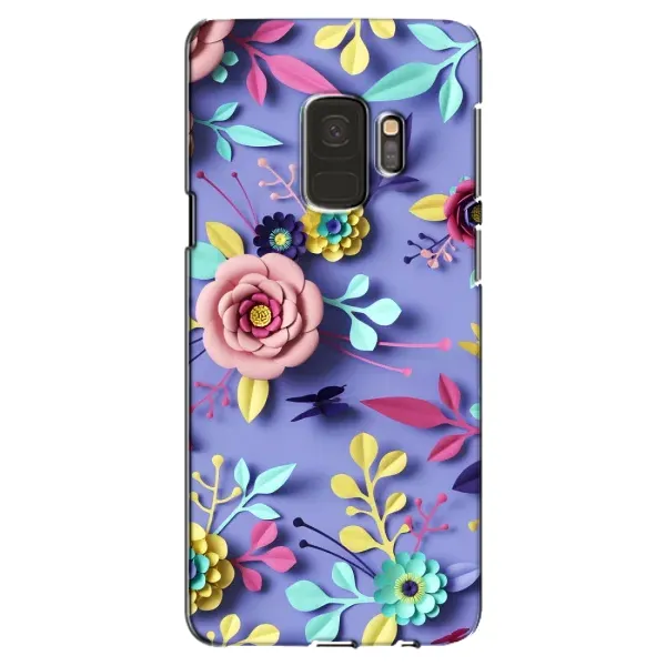 Чехол с принтом «Цветочный дизайн» для Samsung Galaxy S9 (G960)