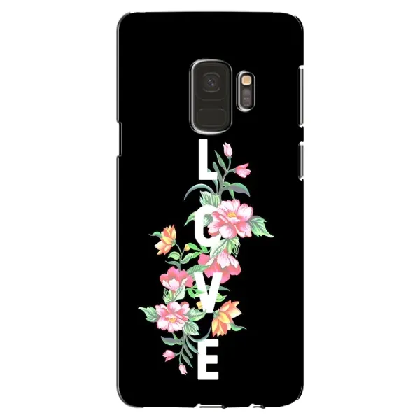 Чохол з принтом «Квіти LOVE» для Samsung Galaxy S9 (G960)