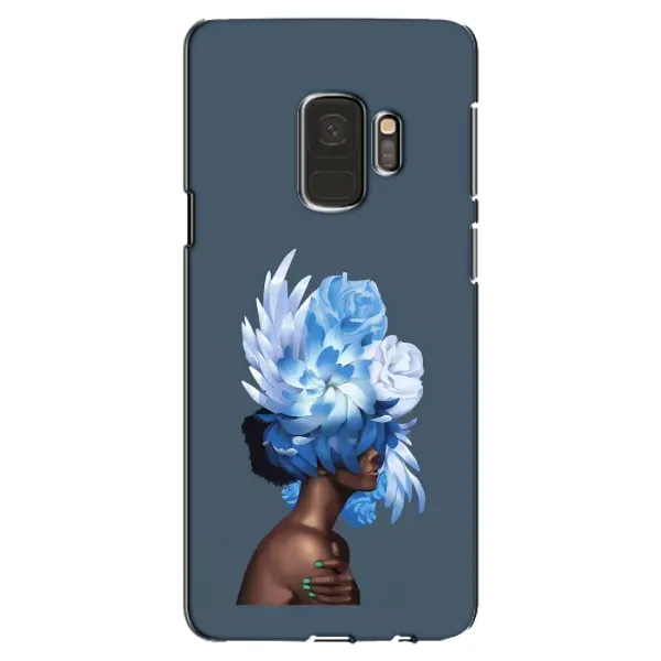 Чехол с принтом «Цветы на голове» для Samsung Galaxy S9 (G960)