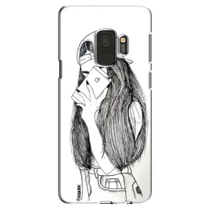 Чохол з друком для Samsung Galaxy S9, G960 - (Мода) (AlphaPrint) (Фото дівчини)