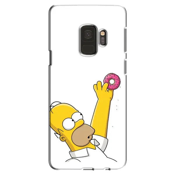 Чехол с принтом «Гомер с пончиком» для Samsung Galaxy S9 (G960)