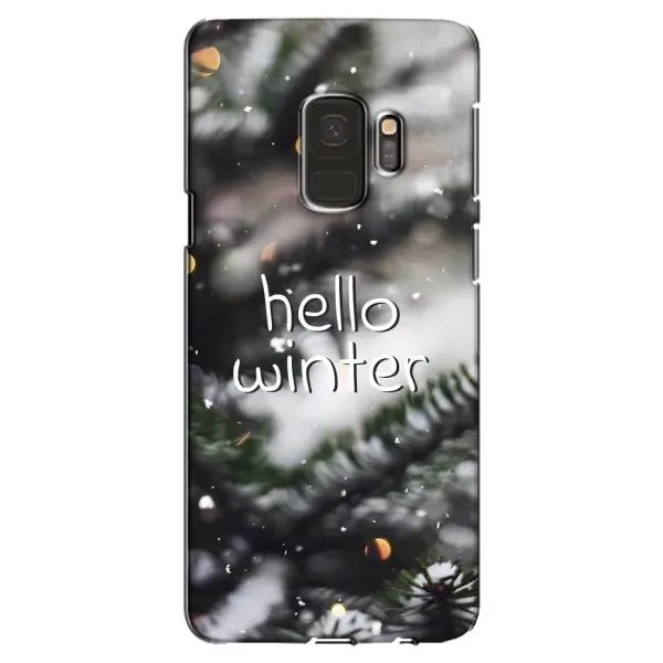 Чехол с принтом «Hello winter» для Samsung Galaxy S9 (G960)