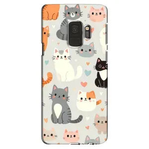 Чохол з малюнком кіт на Samsung Galaxy S9, G960 (Колаж котів)