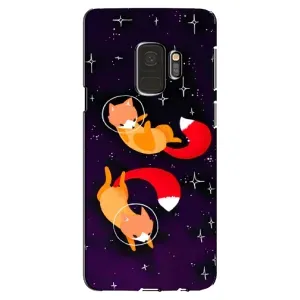 Чохли з картинкою Лисичка для Samsung Galaxy S9, G960 (VPrint) (Лисички космонавти)