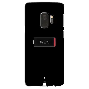 Чехлы для любимой на Самсунг Галаксі S9 (VPrint) (Love battery)