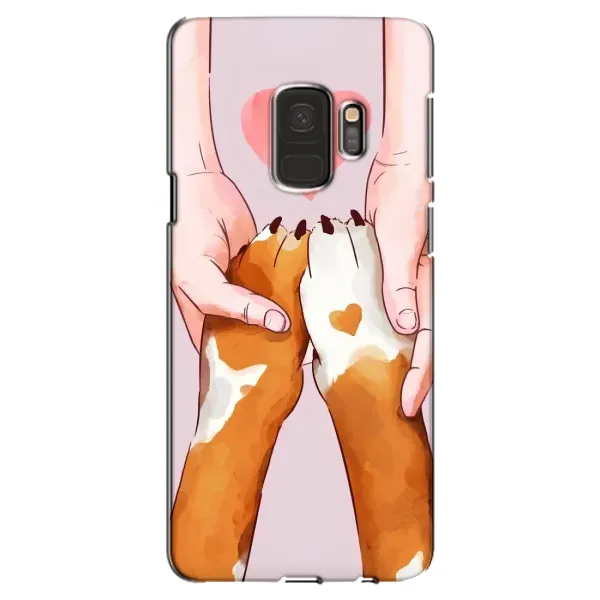 Чохол з принтом «Любовь до собак» для Samsung Galaxy S9 (G960)
