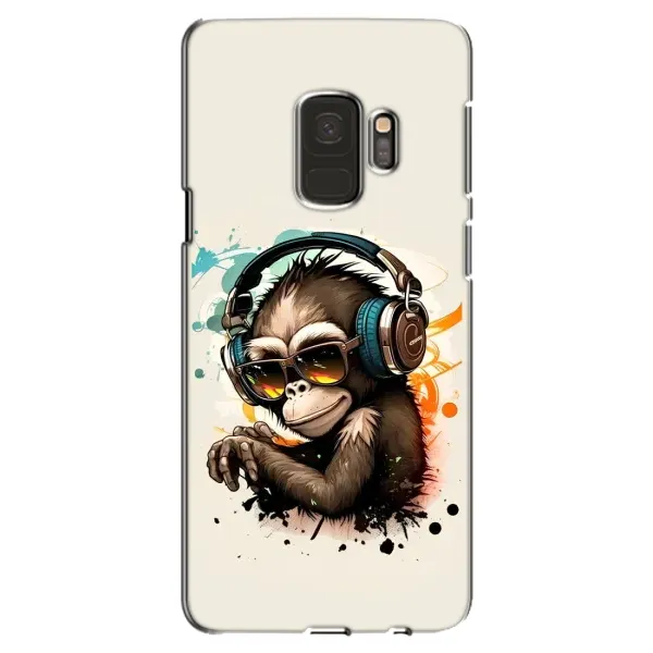 Чохол з принтом «Макака в навушниках» для Samsung Galaxy S9 (G960)