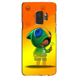 Чехол для Samsung Galaxy S9, G960 Бравл Старс (VPrint) (Хлопчик Леон)