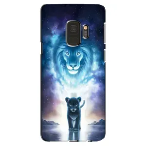 Чохол з картинкою ЛЕВ для Samsung Galaxy S9, G960 (VPrint) (Маленький лев)
