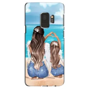 Чохол з друком для Samsung Galaxy S9, G960 - (Мама з дитинкою) (AlphaPrint) (Мама з донькою)