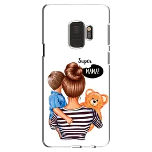 Чохол з друком для Samsung Galaxy S9, G960 - (Мама з дитинкою) (AlphaPrint) (Мама з синочком)