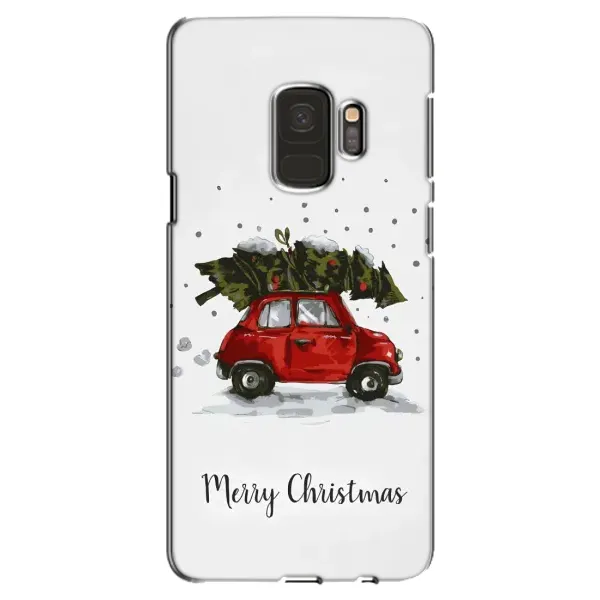 Чохол з принтом «Авто з ялинкою» для Samsung Galaxy S9 (G960)