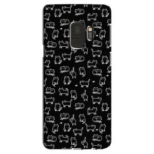 Чохол з принтом для Samsung Galaxy S9, G960 (AlphaPrint) Модні коти (Маленькі котики)
