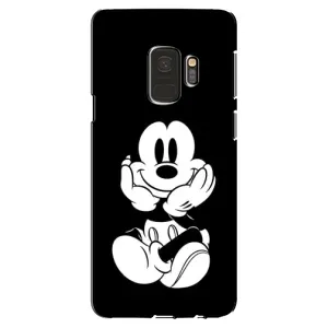 Міккі Маус чохол для Samsung Galaxy S9, G960 (AlphaPrint - Мультяшні) (Маус на чорному)