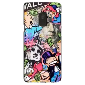 Чохли з крутими принтами для Samsung Galaxy S9, G960 - (PREMIUMPrint) (Monopoly man)