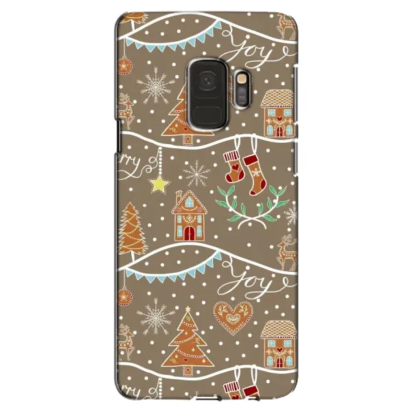 Чехол с принтом «Новогодние пряники» для Samsung Galaxy S9 (G960)