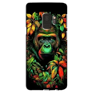 Чохол з Мавпами Samsung Galaxy S9, G960 - (AlphaPrint) (Мавпа в квітах)