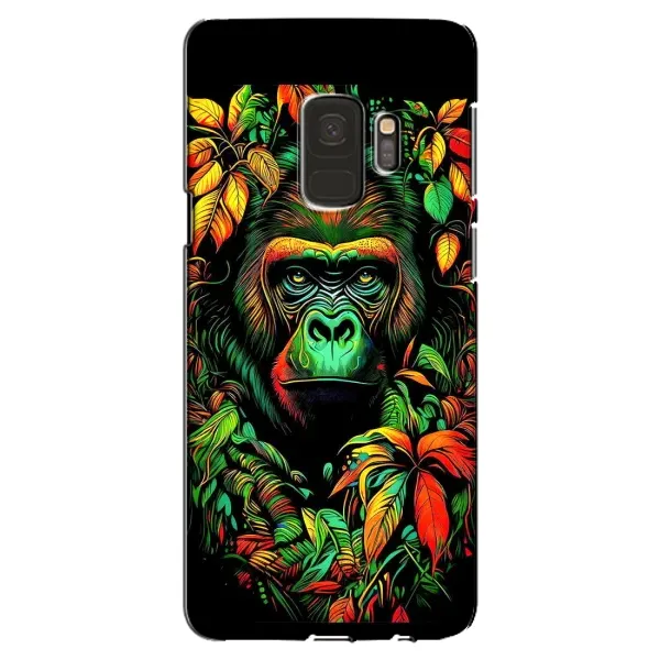 Чохол з принтом «Мавпа в квітах» для Samsung Galaxy S9 (G960)