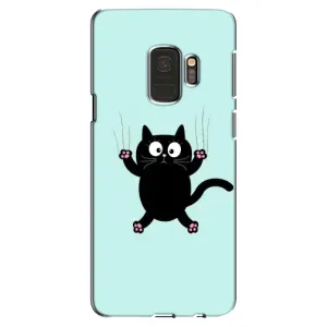 Чохол з принтом для Samsung Galaxy S9, G960 (AlphaPrint) Модні коти (Падаючий кіт)