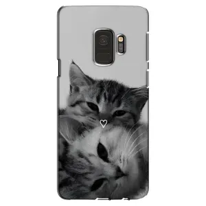 Чохол з малюнком кіт на Samsung Galaxy S9, G960 (Пара котів)