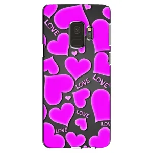 Чехлы для любимой на Самсунг Галаксі S9 (VPrint) (Pink hearts)