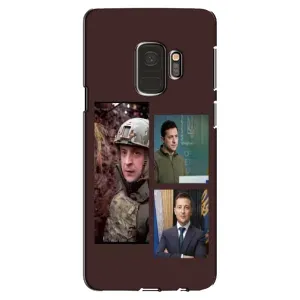 Чохол для Samsung Galaxy S9, G960 (AlphaPrint - с принтом Зеленського) (Президент)