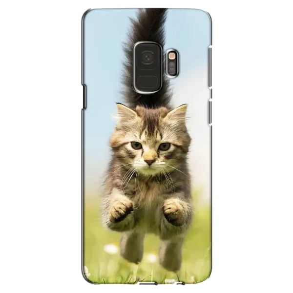 Чехол с принтом «Прыжок кота» для Samsung Galaxy S9 (G960)