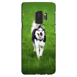 Чохол з Хаскі Samsung S9, G960 - (AlphaPrint) (Радісний Хаскі)