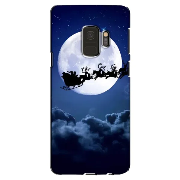 Чохол з принтом «Санта - місяць» для Samsung Galaxy S9 (G960)