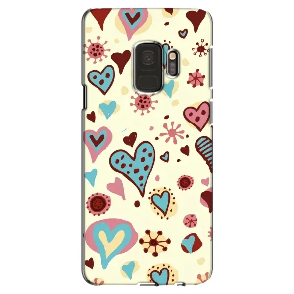 Чохол з принтом «Сердечки» для Samsung Galaxy S9 (G960)