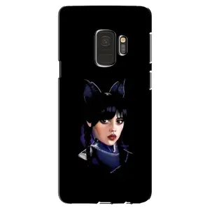 Чохли Венсдей на Samsung Galaxy S9, G960 Уенсдей (AlphaPrint) (серйозна Венздей)