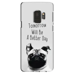 Чохли з собаками для Samsung Galaxy S9, G960 (VPrint) (Смішний Мопс)