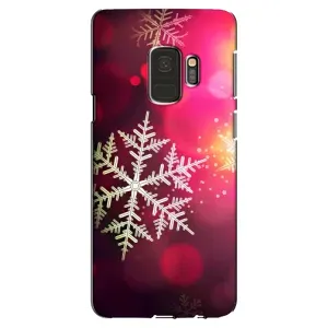 Новорічні Чохли для Самсунг Галаксі S9 (VPrint) (Сніжинка)