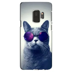 Чохол з принтом для Samsung Galaxy S9, G960 (AlphaPrint) Модні коти (Стильний кіт)