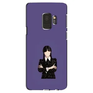 Чохли Венсдей на Samsung Galaxy S9, G960 Уенсдей (AlphaPrint) (Венздей у чорному)