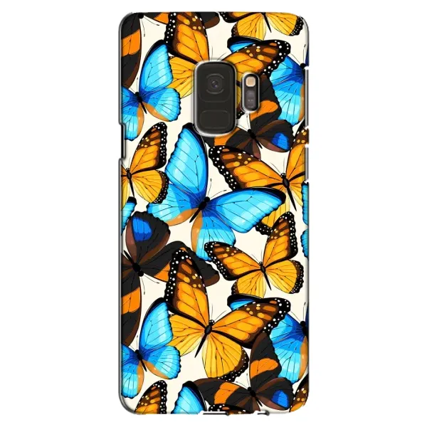 Чехол с принтом «Яркие бабочки» для Samsung Galaxy S9 (G960)