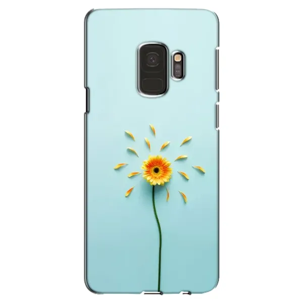 Чехол с принтом «Желтый цветок» для Samsung Galaxy S9 (G960)
