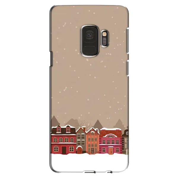 Чехол с принтом «Зимний город» для Samsung Galaxy S9 (G960)