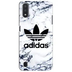 Чехол с принтом «Адидас на мраморе» для Samsung Galaxy M01 Core (A013F)