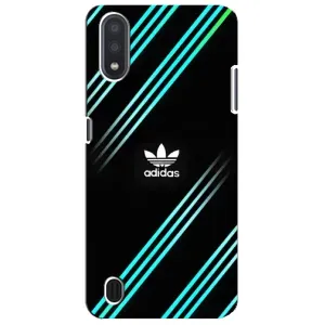 Чехол с принтом «Адидас с полосами» для Samsung Galaxy M01 Core (A013F)