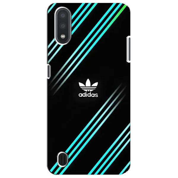 Чехол с принтом «Адидас с полосами» для Samsung Galaxy M01 Core (A013F)