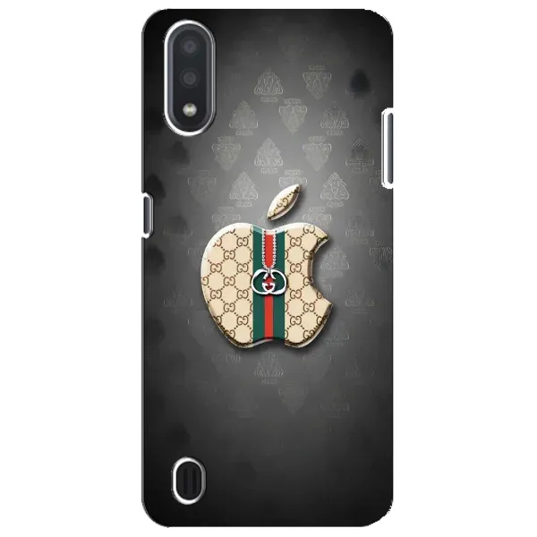 Чехол с принтом «Apple gucci» для Samsung Galaxy M01 Core (A013F)