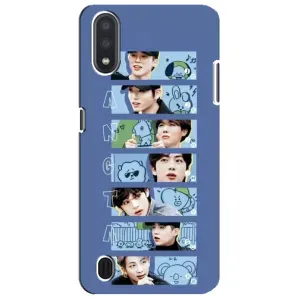 Чохол з принтом «Bangtan» для Samsung Galaxy M01 Core (A013F)