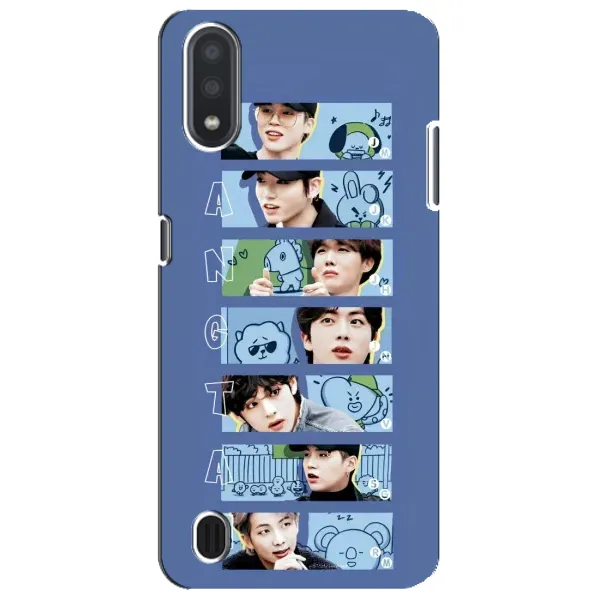 Чохол з принтом «Bangtan» для Samsung Galaxy M01 Core (A013F)