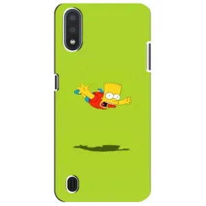 Чjхол з Сімпсонами для Sansung Galaxy M01 Core (A013F) (VPrint) (Барт Сімпсон)