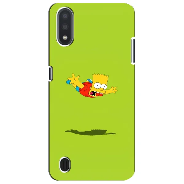 Чехол с принтом «Барт Симпсон» для Samsung Galaxy M01 Core (A013F)