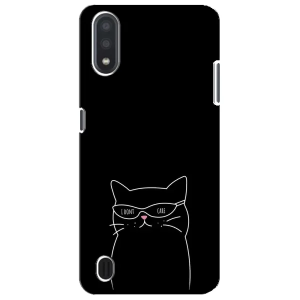 Чохол з принтом «Байдужий кіт» для Samsung Galaxy M01 Core (A013F) Чохол з принтом «Байдужий кіт» для Samsung Galaxy M01 Core (A013F)
