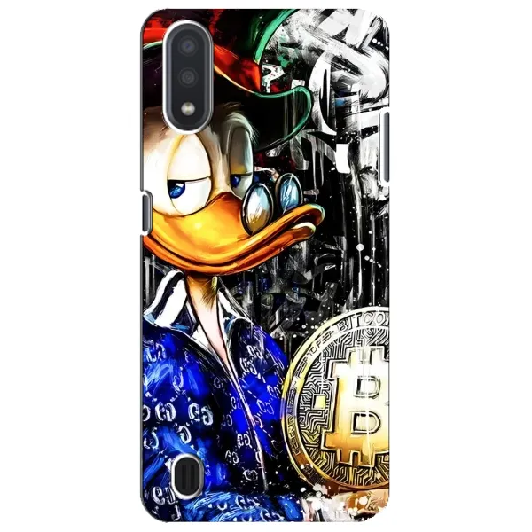 Чехол с принтом «Биткойн Скрудж» для Samsung Galaxy M01 Core (A013F)